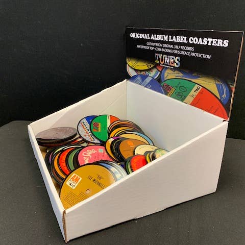 Tunes Company - Wholesale Coasters - Album Label Coasters