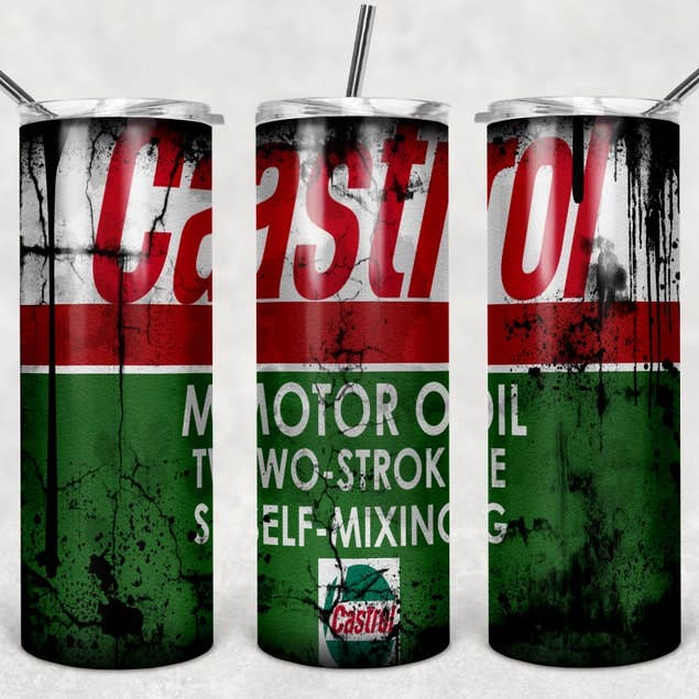 Plymouth Junction - Wholesale Geïsoleerd drinkgerei - Castrol Motor Oil tuimelaar
