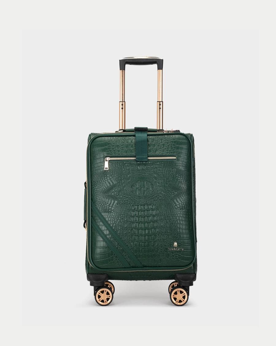 Tote&Carry - Wholesale Luggage - Apollo 2 Suitcase 2 Piece Set in Emerald Green8