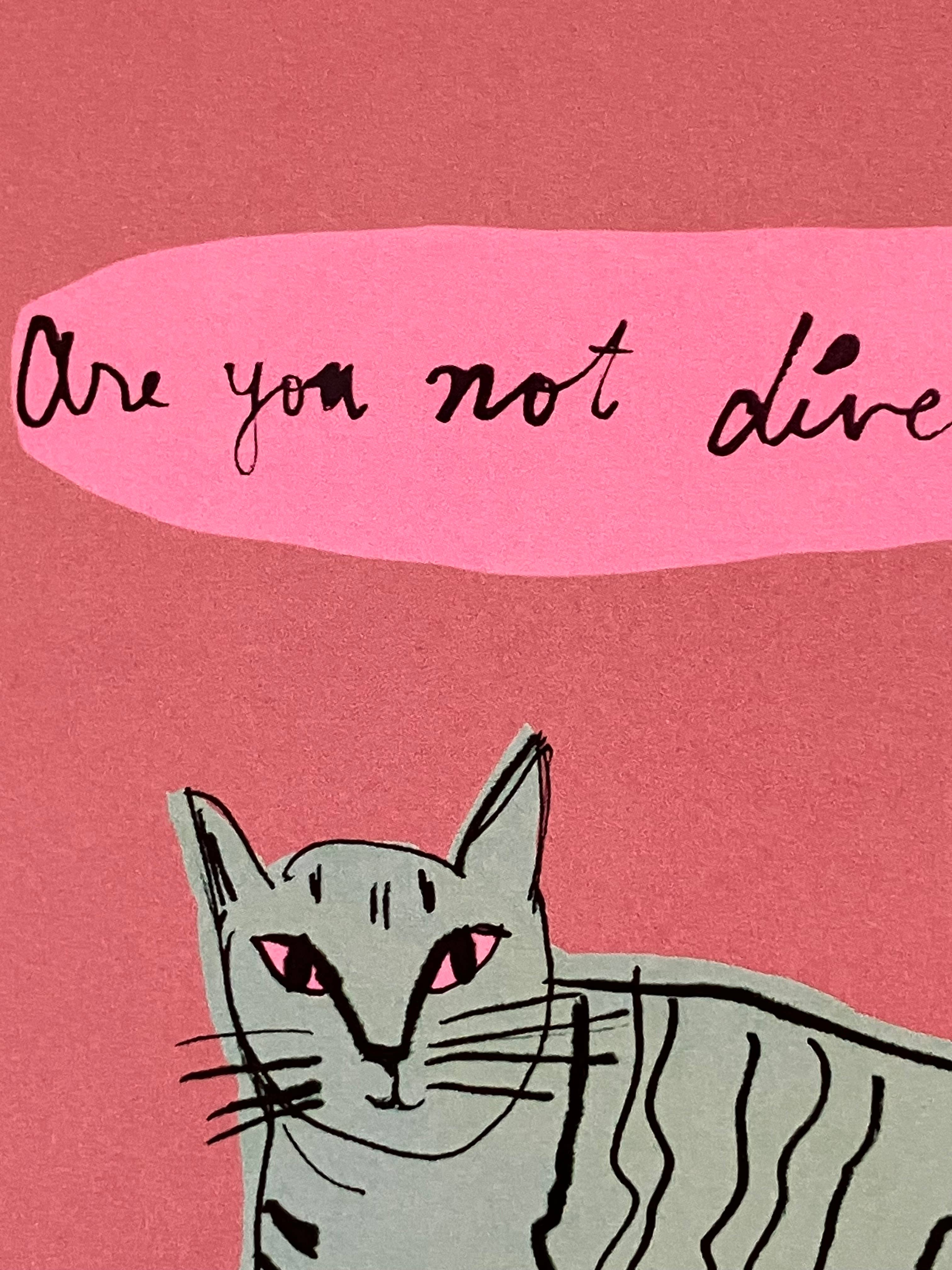 Colleen Harrington Studio - Wholesale Everyday Greeting Card - A2 Greeting Card - Are You Not Diverted?2