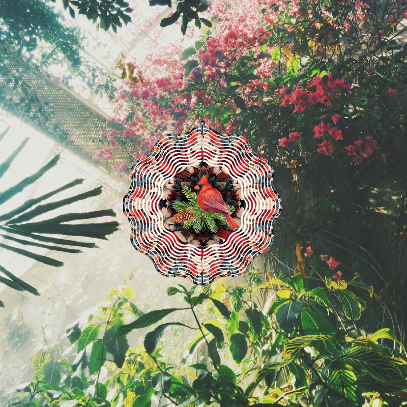 Works of Heart - Wholesale Wind Spinner - Cardinal Wind Spinner1