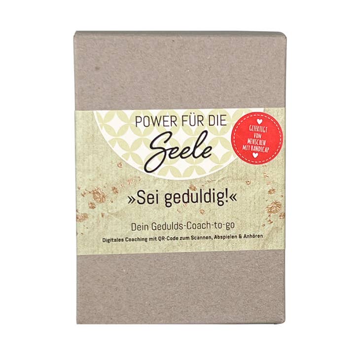 Força para a alma - Seja paciente! Seu treinador de paciência portátil por atacado de Wunderle GmbH