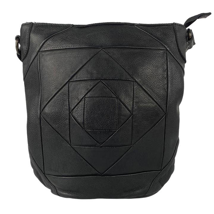 Arrigo - Wholesale Crossbody bag – Women's - Arrigo Ladies Crossbody Shoulder Washed Leather15