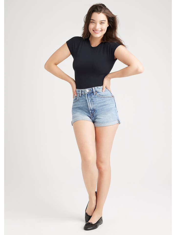 Yummie - Wholesale Bodysuit - Dames - Korte Mouw Vormgevende Stringbody - Yummie SoftServe™4