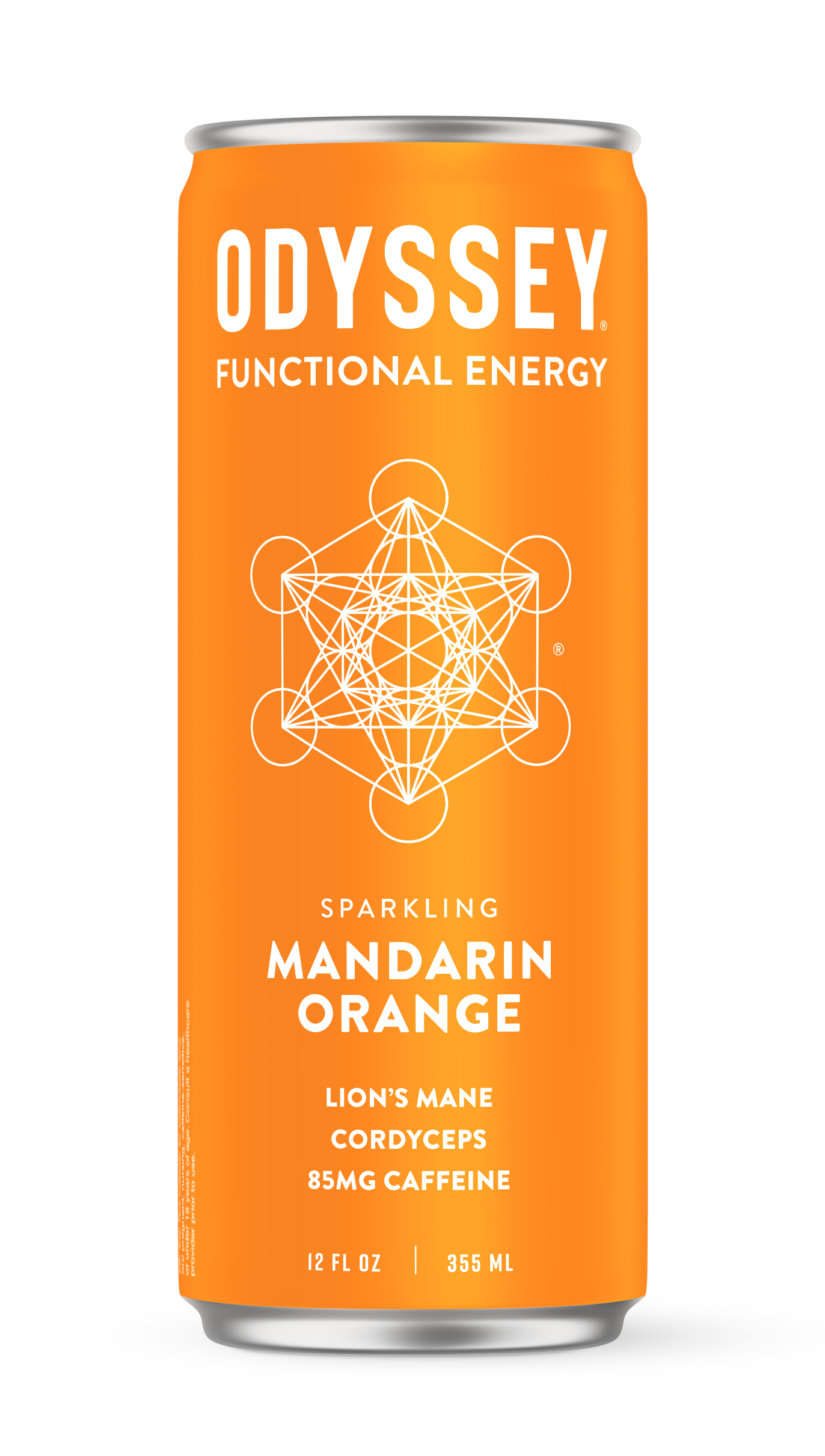 Odyssey Elixir - Wholesale Sports/Energy Drink - Mandarin Orange - Odyssey Functional Energy (85mg)1