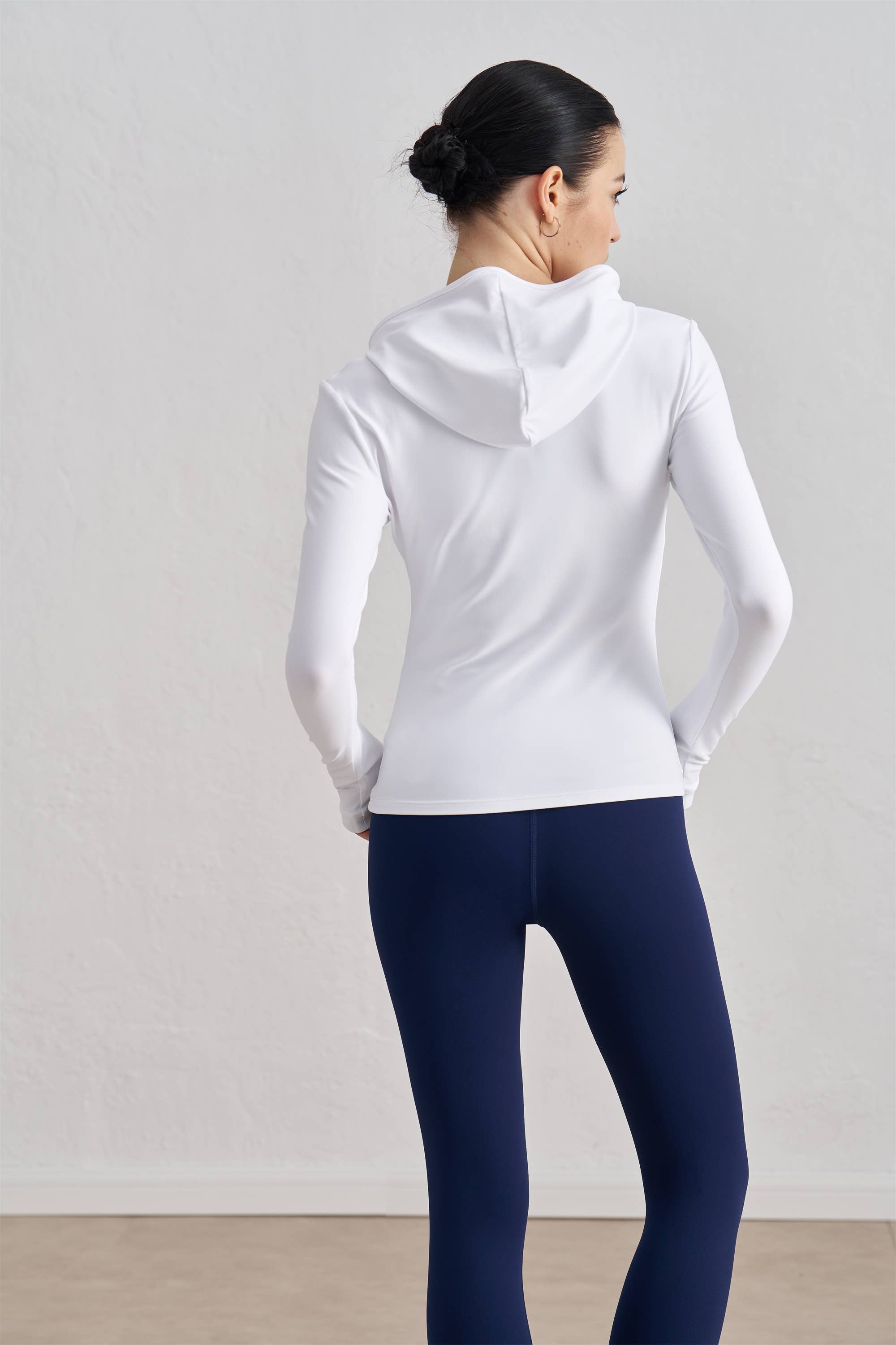 91thelabel - Wholesale Athletic Top - Women's - Juno Long Sleeve Active Top With Hoodie 20