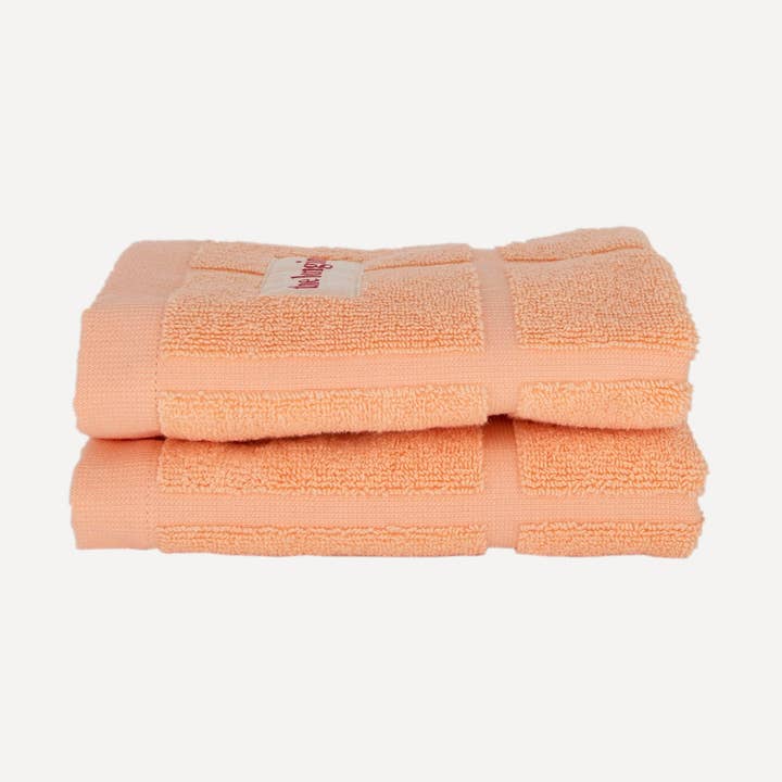 Insanely Soft Peach Face Cloth x 2 for wholesale by thelonging