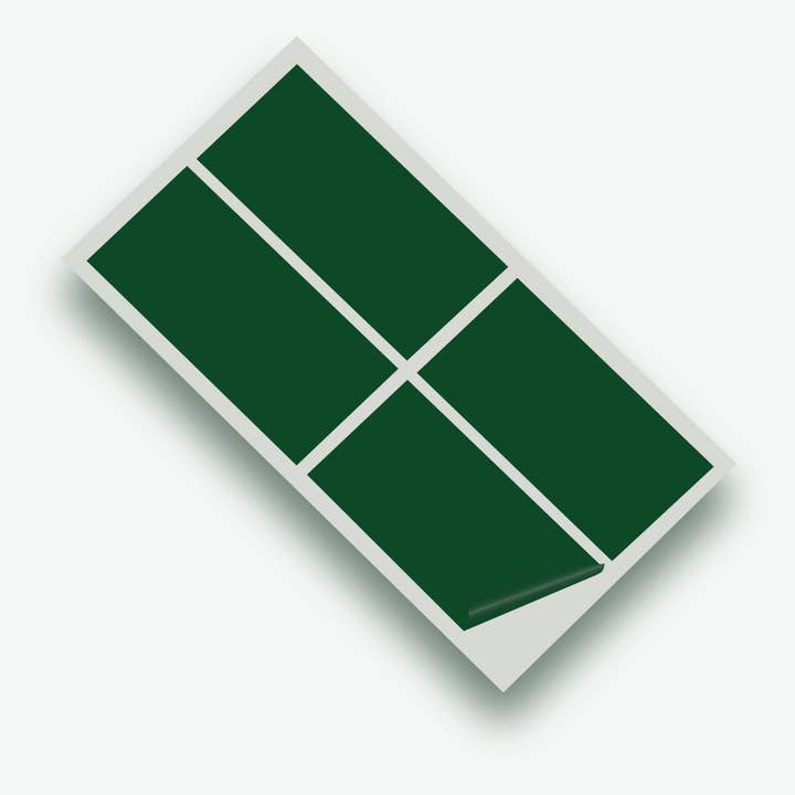 Racing Green Gloss 100x200mm Vinyl Wall Tile Stickers Kitchen & Bathroom Transfers for wholesale by WinsterCreations™