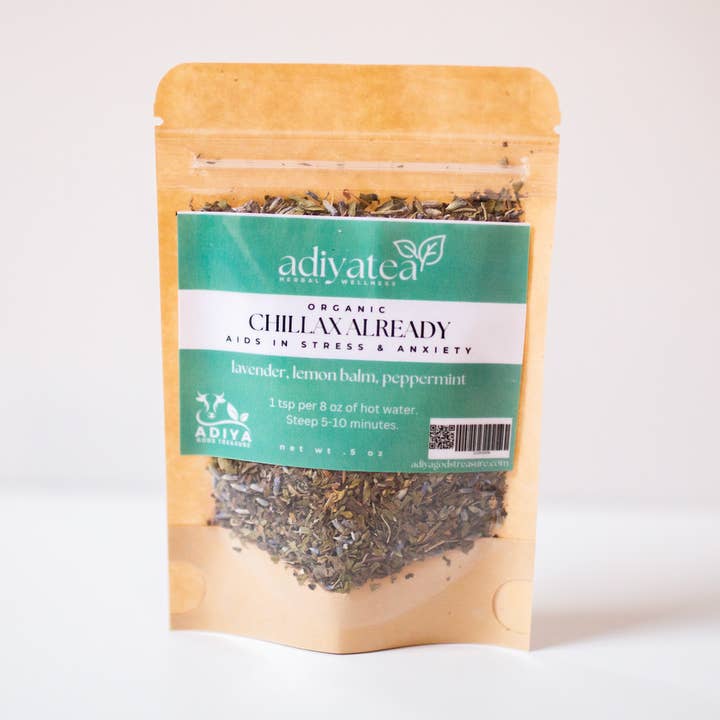 Adiya God's Treasure Beef Tallow & Teas - Wholesale Loose Tea - Chillax Already Tea Organic Herbal 0