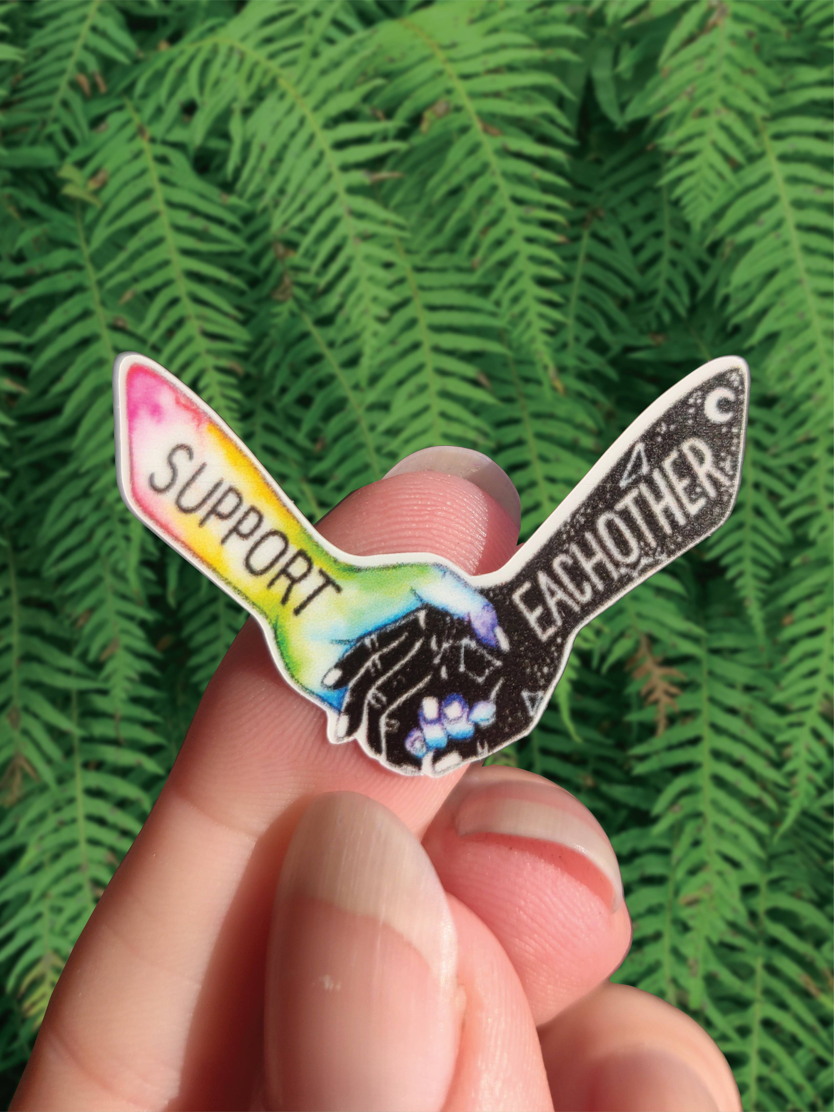 Crafted from Scratch – wholesale Sticker – Community Mini Sticker Collection - Vinyl Sticker Art - Supp0