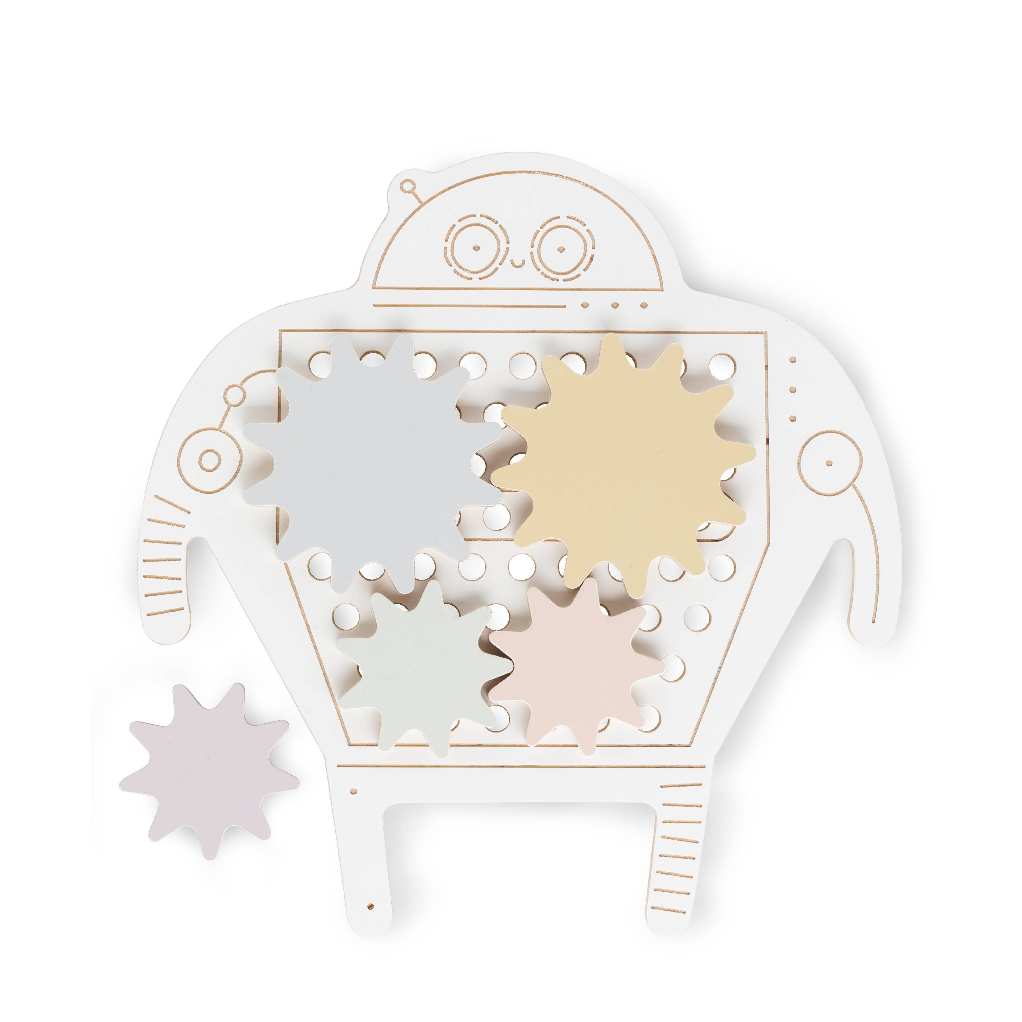 milin - Wholesale Classic Toy - Kids - Robot Jojo, wooden toy 1