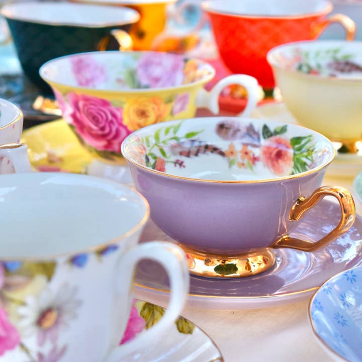 All Little Cute Things - Wholesale Tea Set - Mismatched teacups for Tea party, Catering, Event Planner