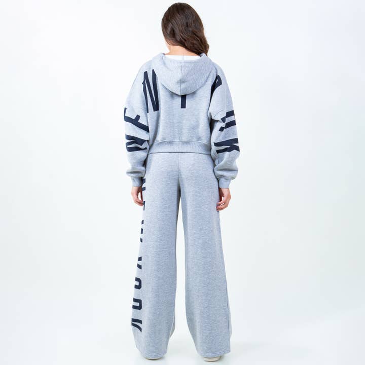 American Bazi - Wholesale Pants - Women's - NEW YORK LOOSE FIT SWEATPANTS-RJH10003NY