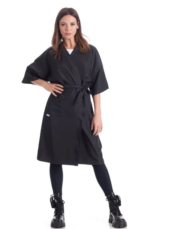 West Rose abbigliamento professionale - Wholesale Kimono - Women's - NEW AGE BLACK WORK KIMONO