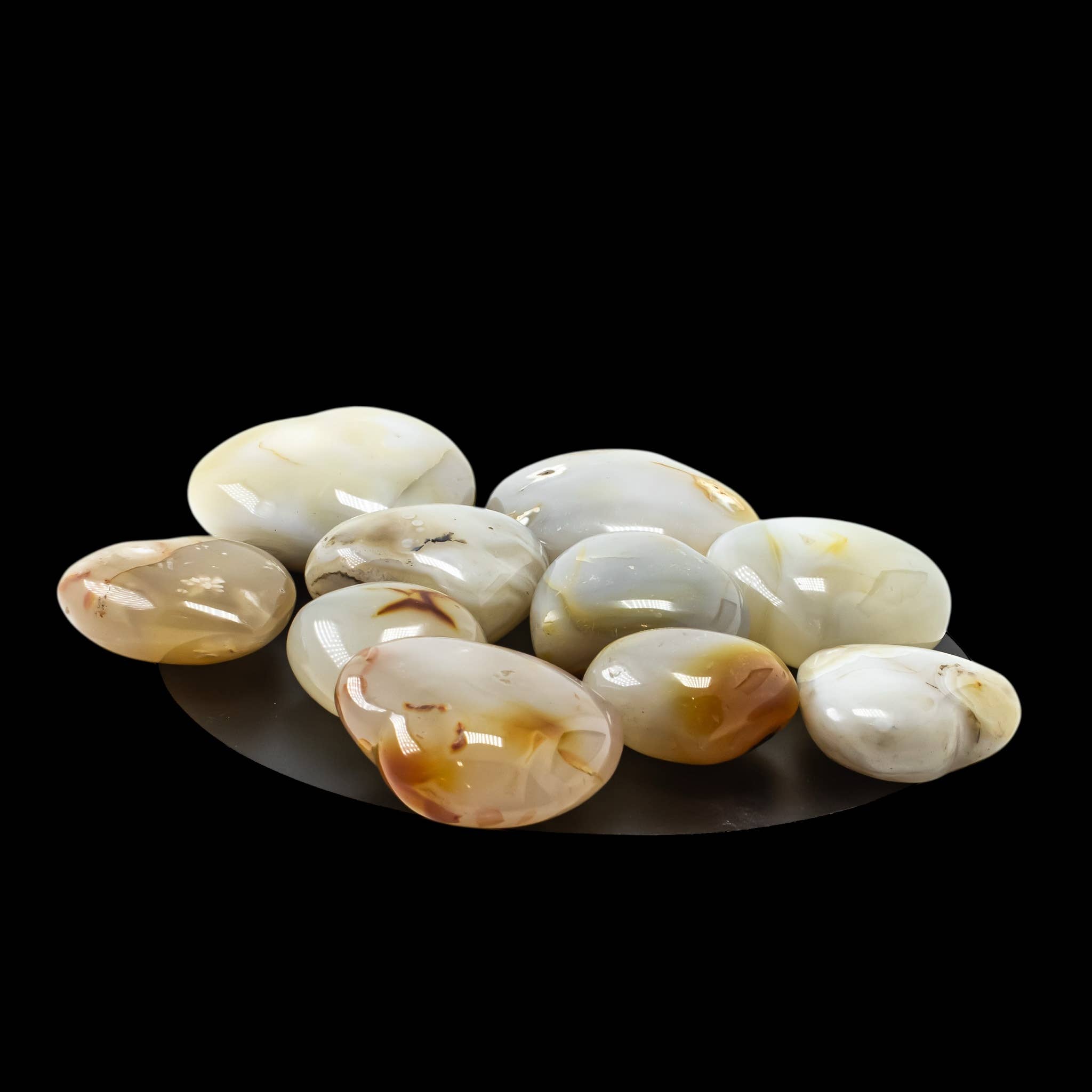 Quasar Gems USA - Wholesale Spiritual Stone/Crystal - Agate Hearts 1kg/2lbs2