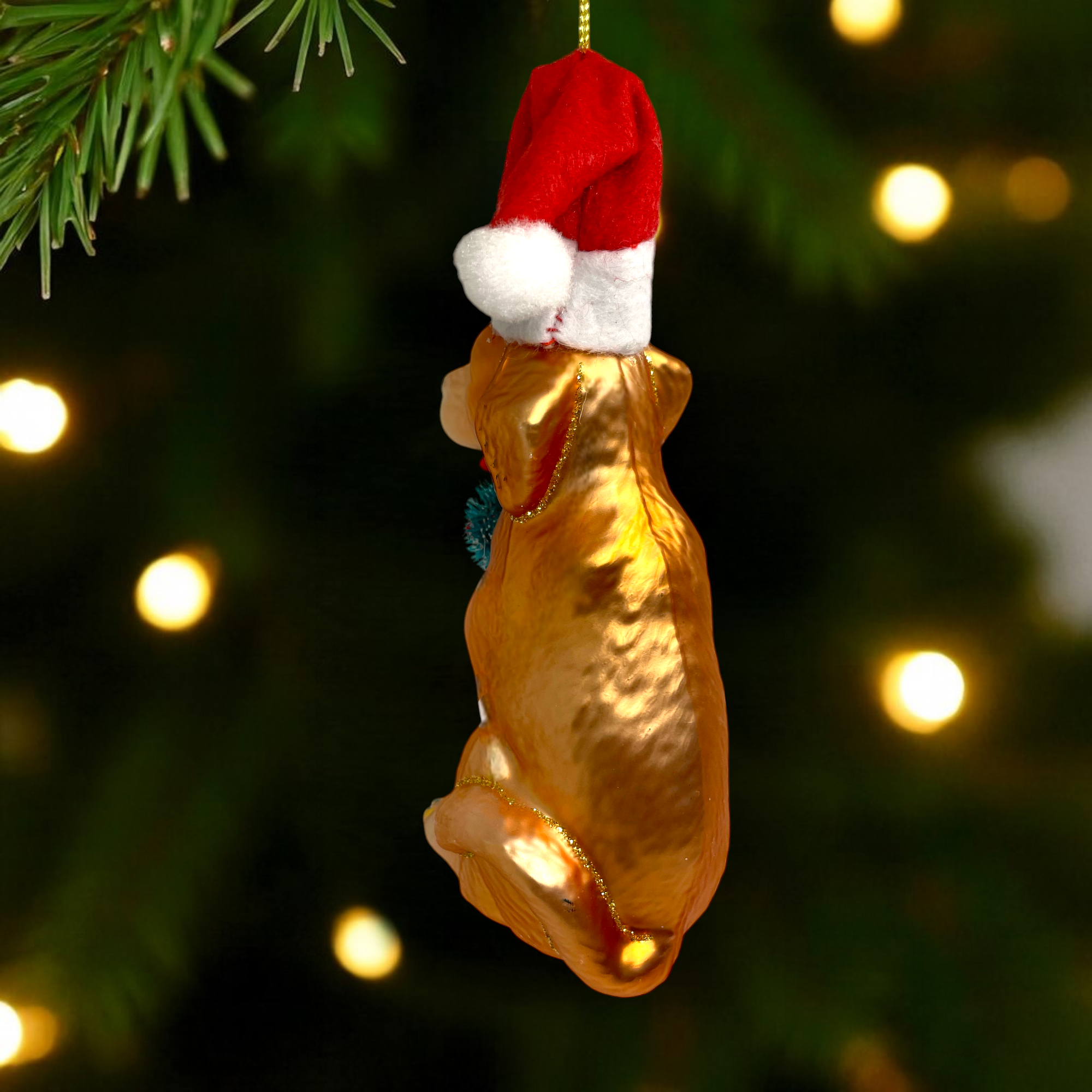 Noel Box - Venta al por mayor Adornos - Adorno Navideño de Perro – Decoración de Vidrio para las Fiestas2