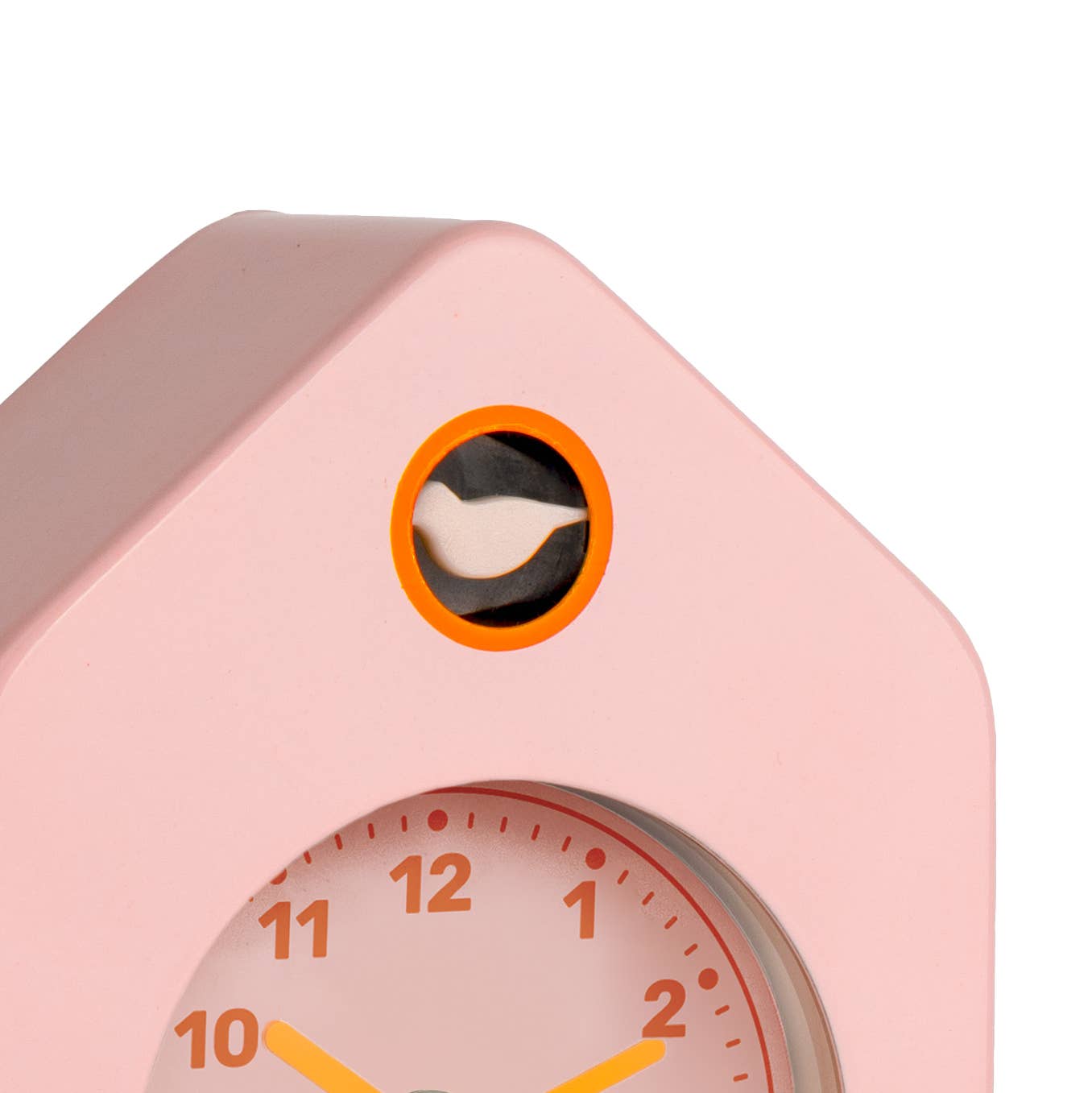 Fisura - Wholesale Alarm Clock - Mini house alarm clock pink1
