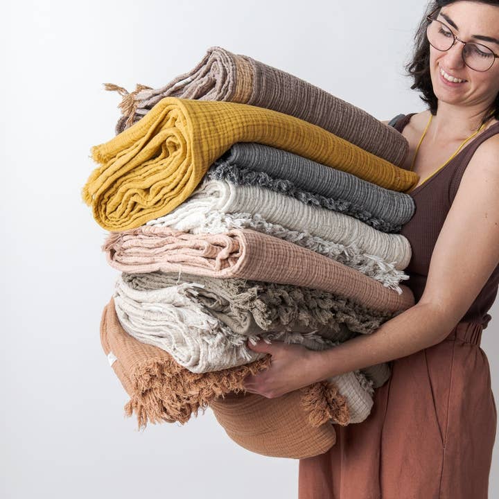 confetti mill - Wholesale Bedding Blanket - Rüya - Double blanket5