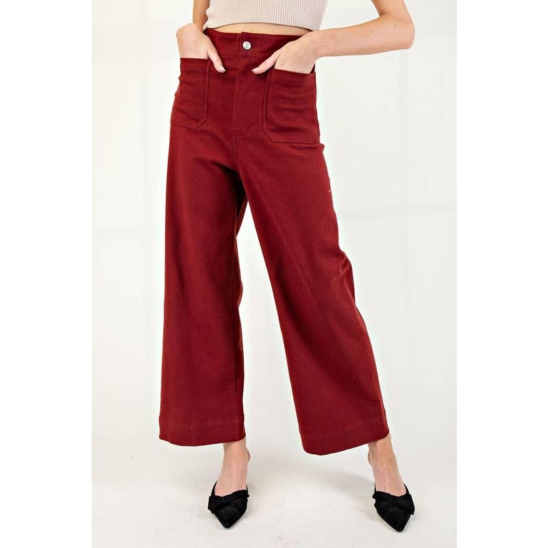 STYLE USA - Vendita all'ingrosso Pantalone - Donna - Pantaloni larghi lavati in morbido tessuto6