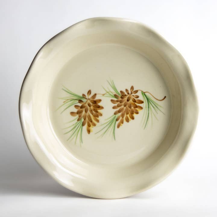Emerson Creek Pottery - Wholesale Serving Plate - Frilly Pie Plate2