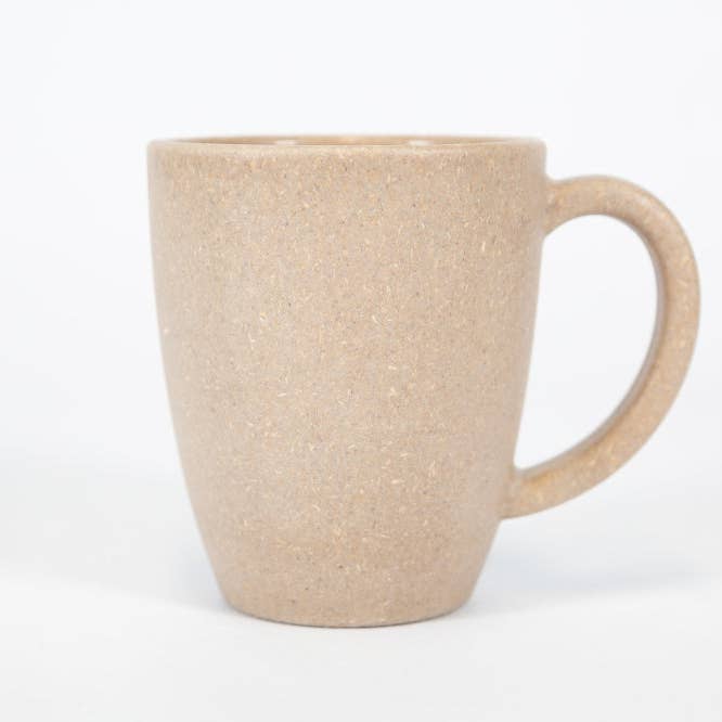 Loopy Products - Wholesale Coffee Mug - Sustainable + Reusable 8 Ounce Bamboo Coffee Mug Earth Day