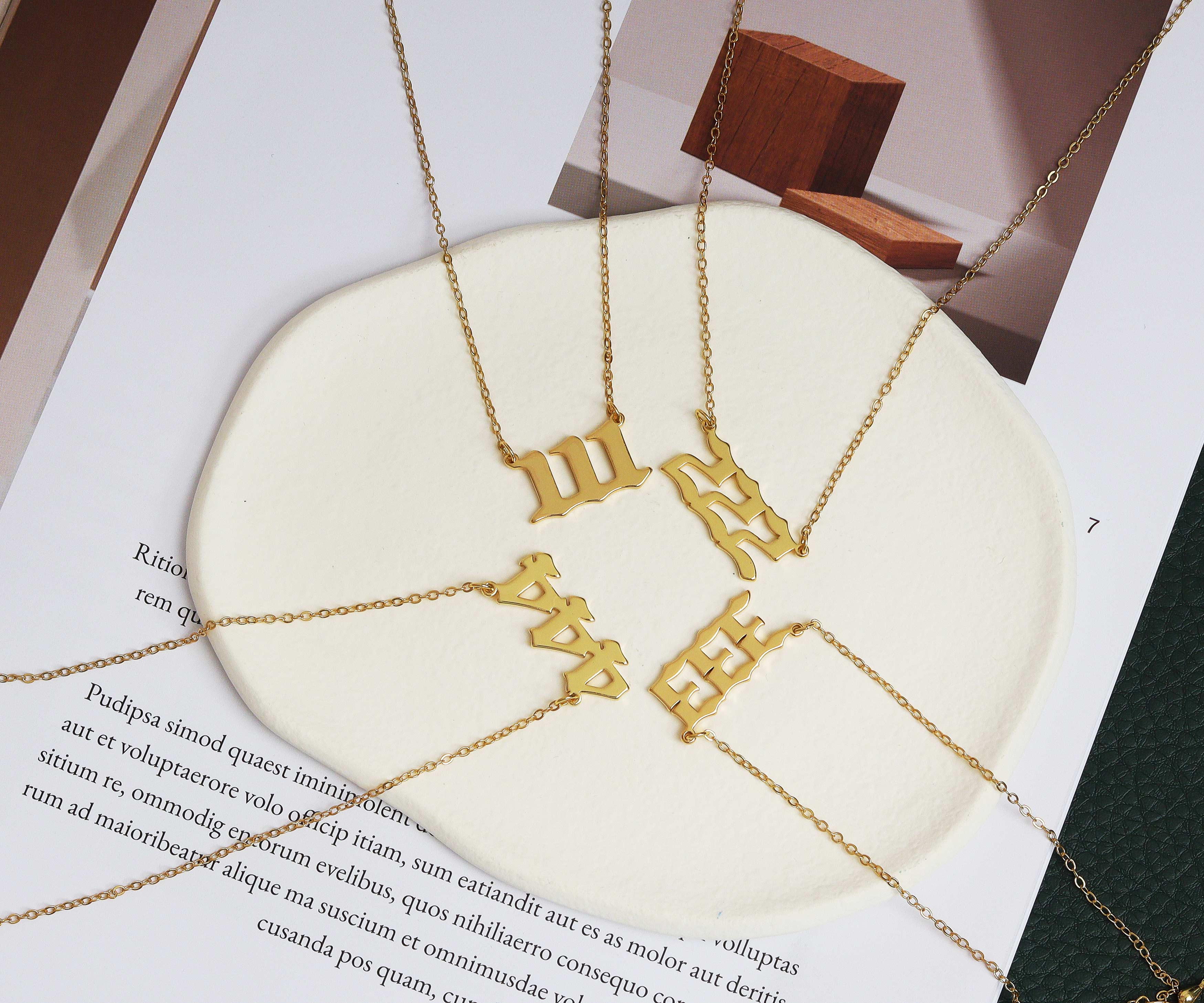 BestBeads&Beyond - Wholesale Pendant/Charm Necklace - Angel Number Necklace, Sku#Y6813