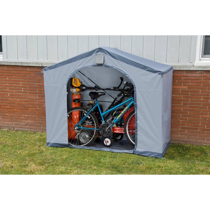 StorageHouse TownHouse Portable Storage Shed for wholesale by FlowerHouse