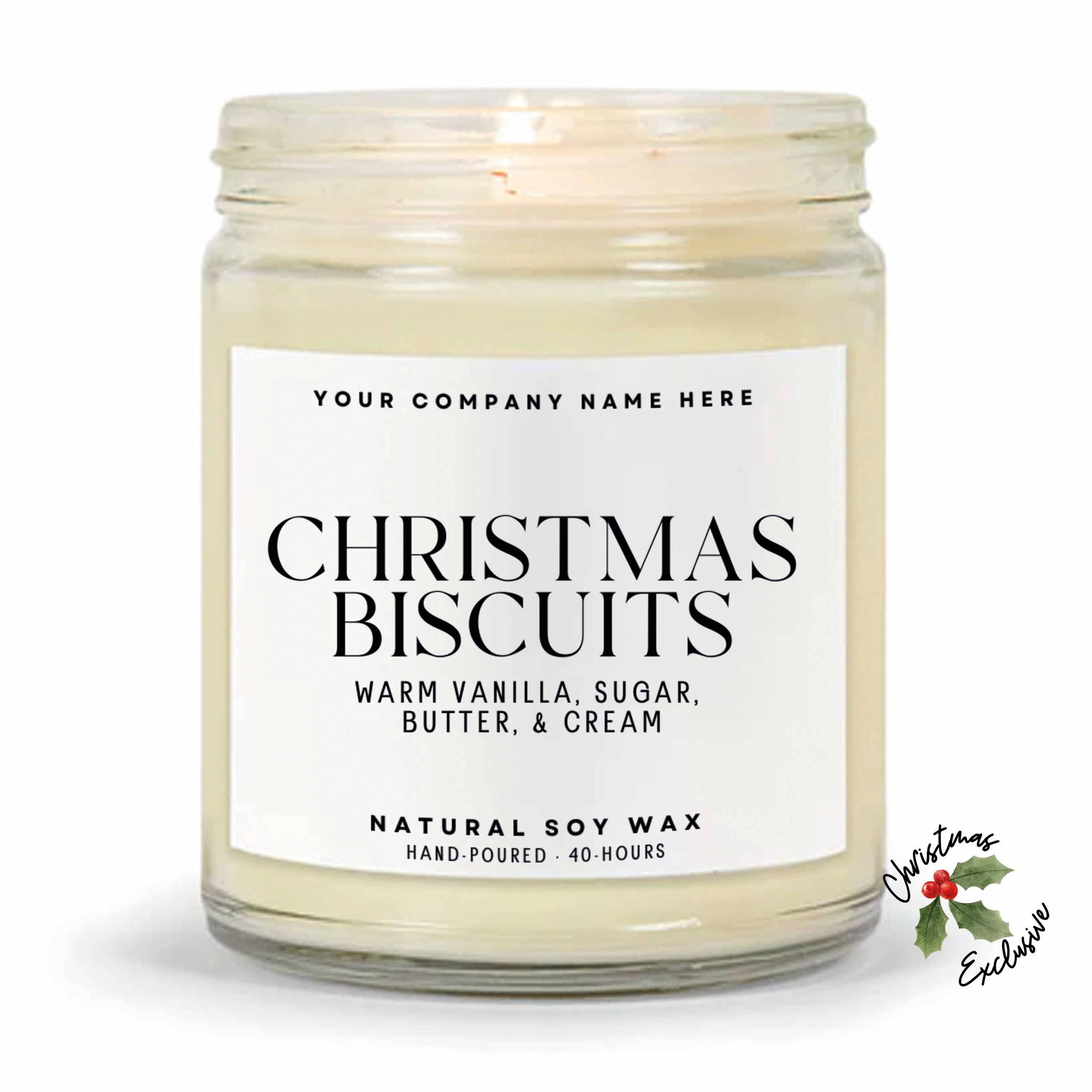 Candle Drop - Wholesale Jar/Filled Candle - Label Style 1 | Wholesale White Label Soy Candle | Clear Jar4