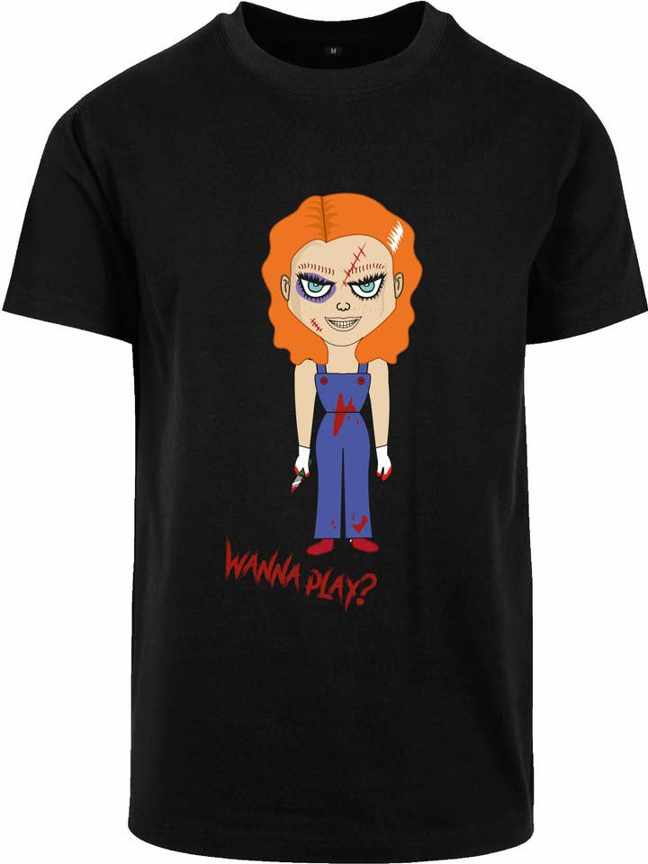 T-shirt - Chucky Wanna Play for wholesale by PrintFreakz