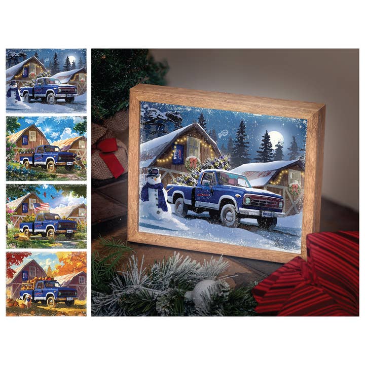 NFL Buffalo Bills Led Lite Box - Four Seasons for wholesale by Sporticulture