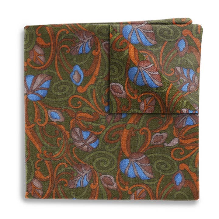 Oliveria - Fazzoletti da taschino per la vendita all'ingrosso da parte di Beau Ties of Vermont