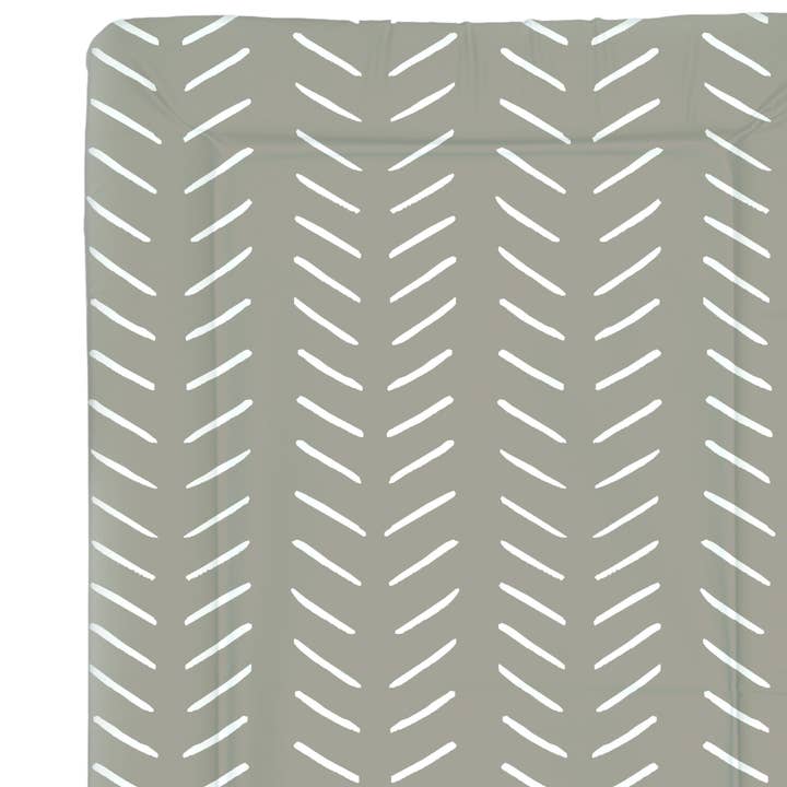 Matelas à langer CASTAWAY (gris bois flotté) pour la vente par Eighth Bay