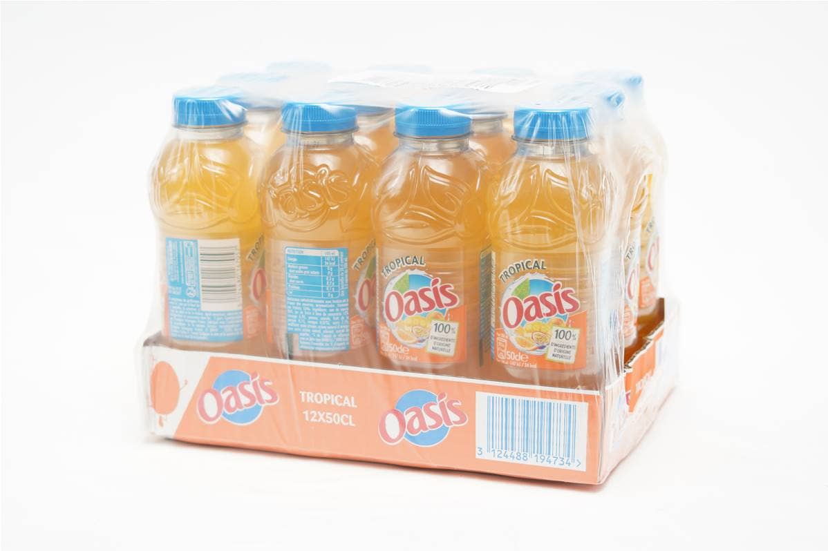 123bonbon – Engroshandel Frugtjuice – Oasis Tropical 50 cl1