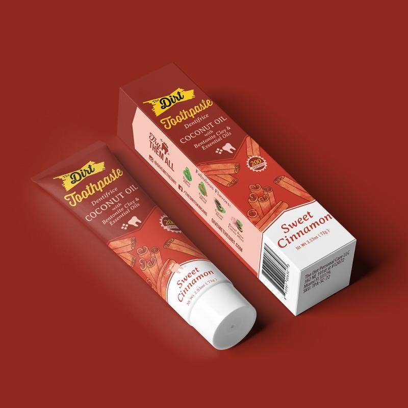 The Dirt Personal Care - Wholesale Toothpaste - Coconut Oil Toothpaste12