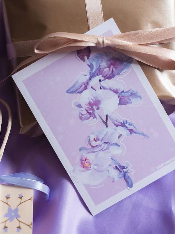 Cartão Postal A6 # 0083 por atacado de Wildflower Oslo