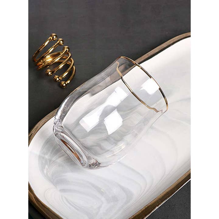 TUTU Home - Wholesale Wine glass - “Petal” Wine Clear Crystal Glass5