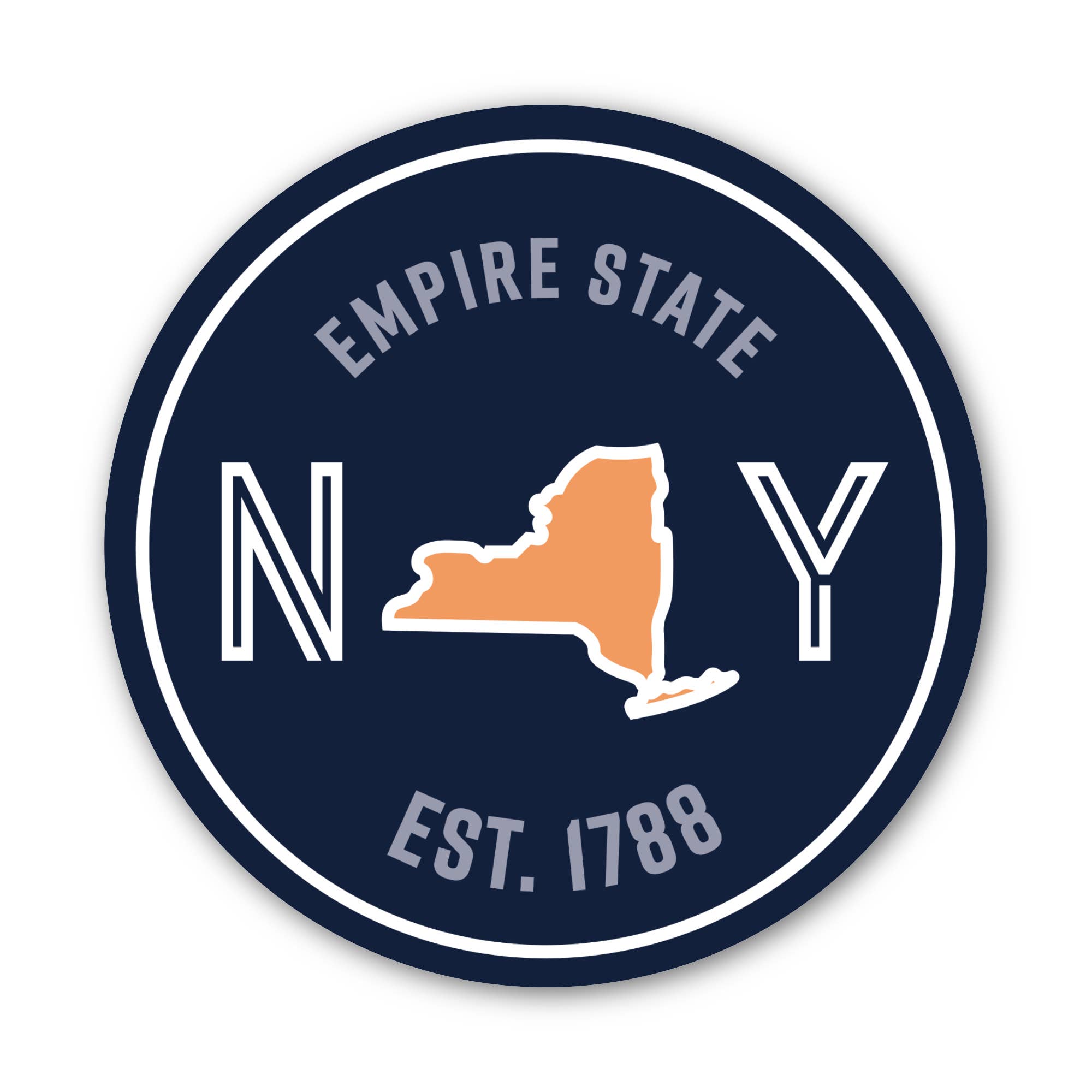 Big Moods - Wholesale Sticker - Empire State New York Sticker