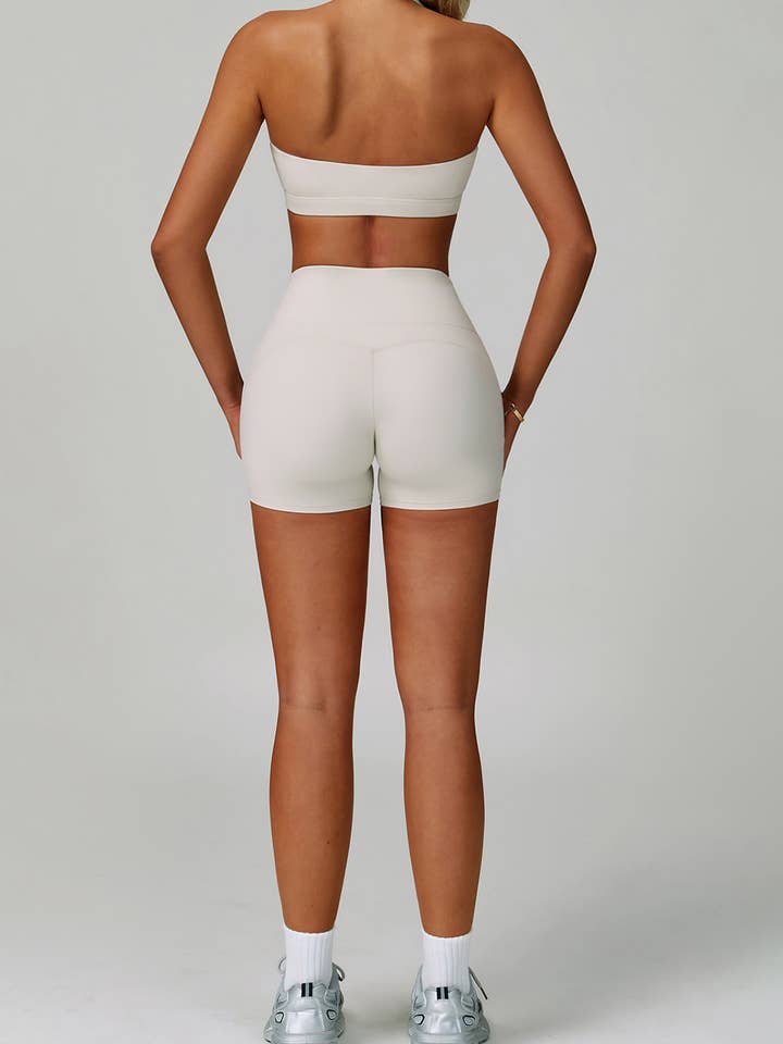 Crave by FW - Wholesale Activewear Set - Women's - Activewear Set with Halter Sports Bra and Short6