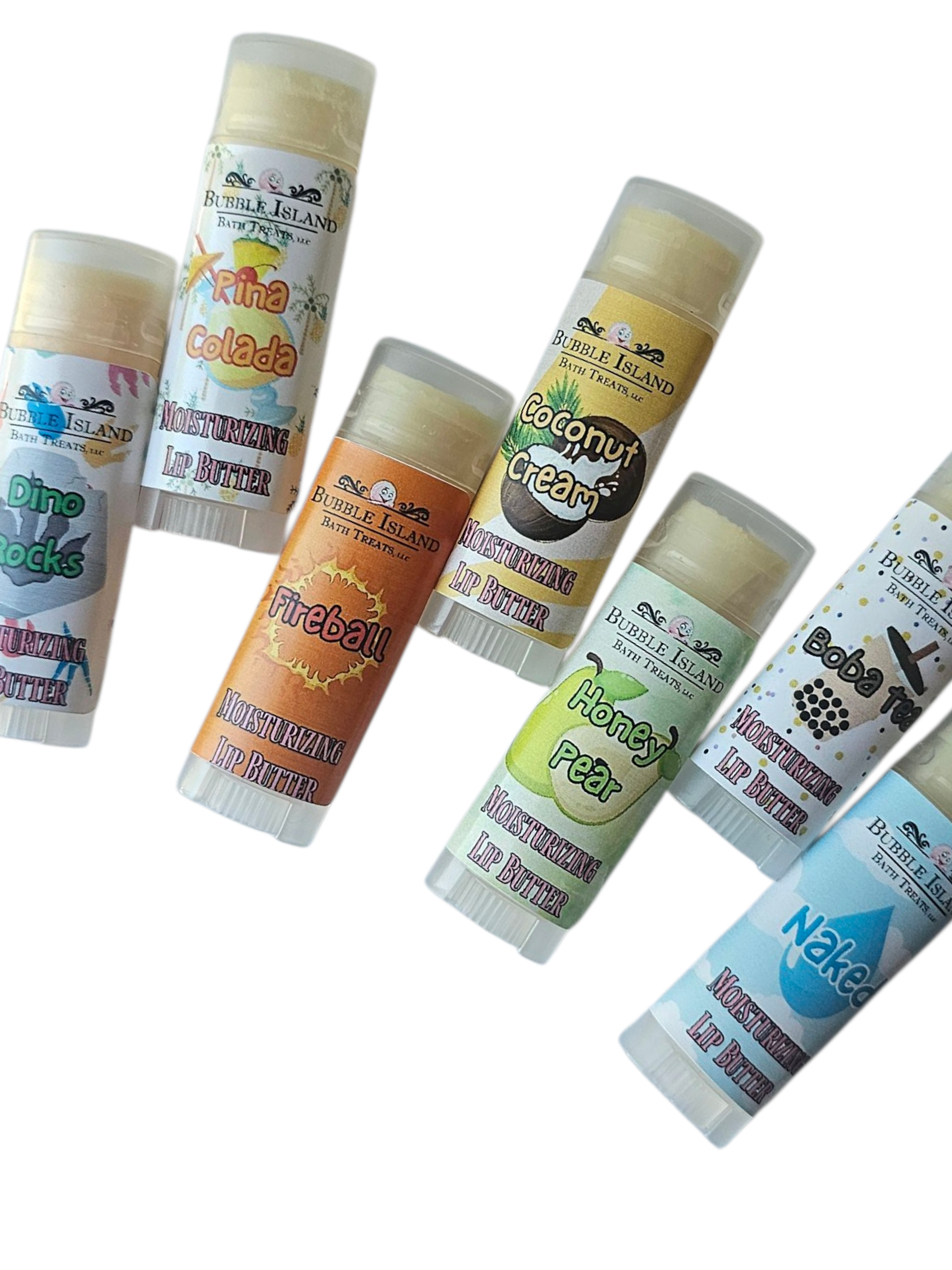 Bubble Island Bath Treats - Wholesale Lip Balm - Lip Butter - Mmmm Donut3