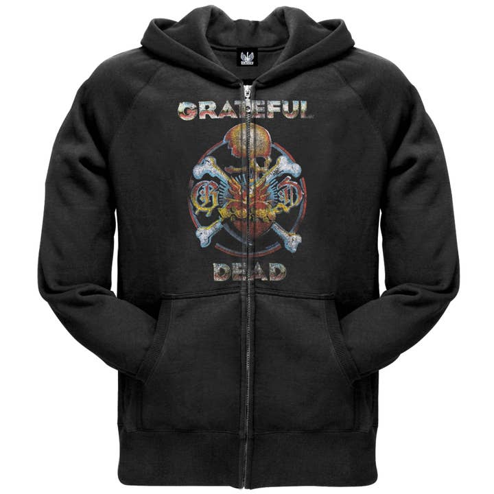 Grateful Dead - Felpa con cerniera da uomo Reckoning per la vendita all'ingrosso da parte di Official Store