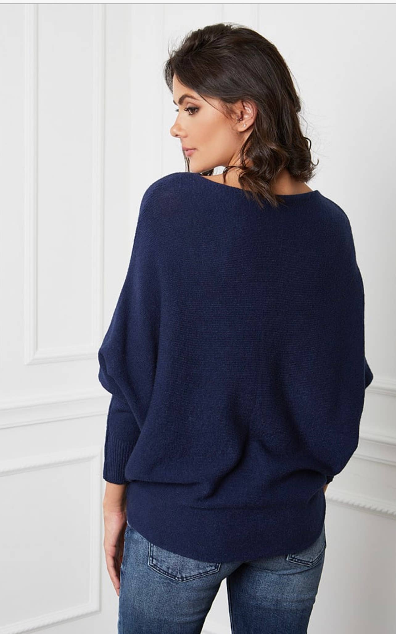 LÉA & LUC - Vendita all'ingrosso Maglione tricot - Donna - Maglione con maniche a pipistrello REF. 009922