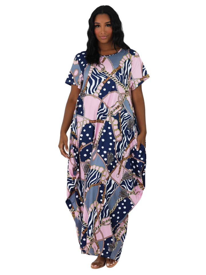 Advance Apparels - Wholesale Dress - Women's - Long Kaftan/Dress 2222/D21004