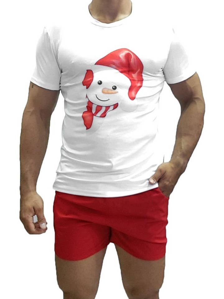 T-shirt de Noël pour homme pour la vente par Byjou and Duha