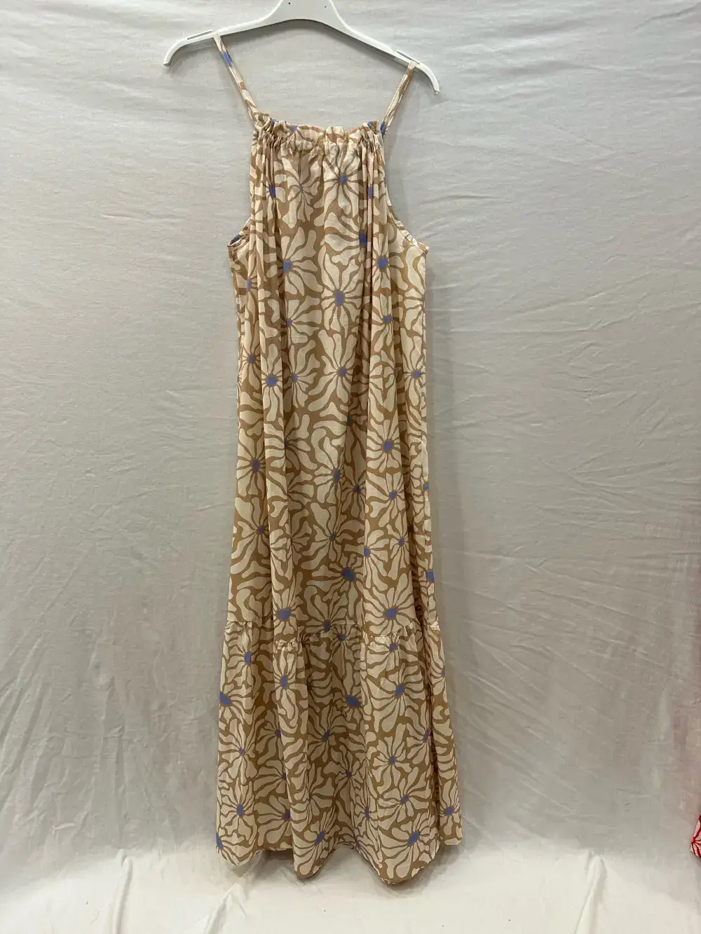 Mimi & Gogo - Wholesale Dress - Women's - Long Dress with Daisy Strap @6154_RLMargueritte2