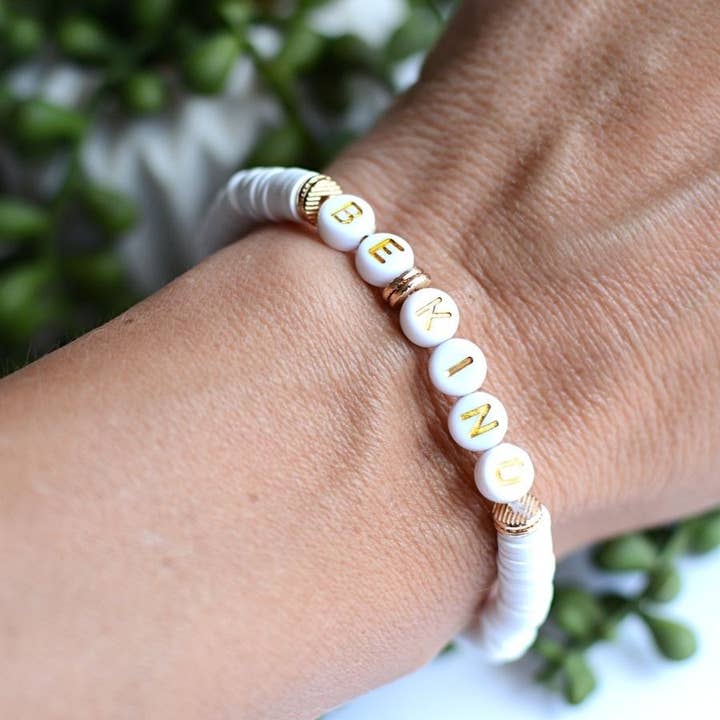 Two and Crew - Faith Based Jewelry & Gifts - Wholesale Beaded Bracelet - Custom Word Bracelet – Inspirational Jewelry, religious gift10