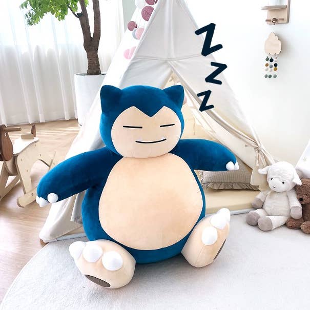 K_Wonderland - Vendita all'ingrosso Peluche - Bambini e neonati - Pockemon Snorlax, peluche morbido, regalo decorativo