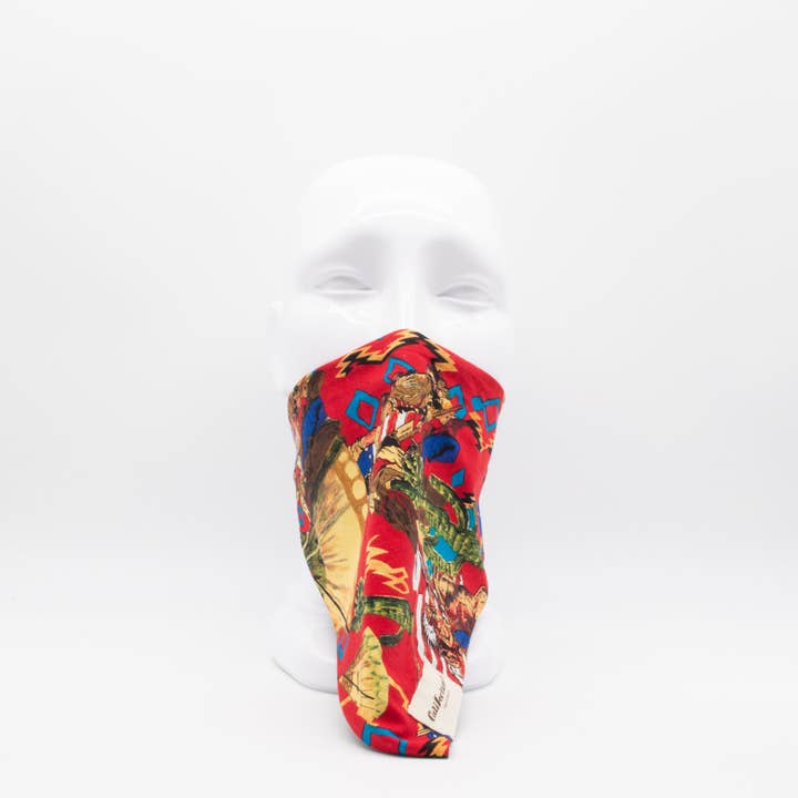 Maskdanna by Califortunate - Wholesale Non-Medical Disposable Mask - MASKDANNA RED INDIAN0