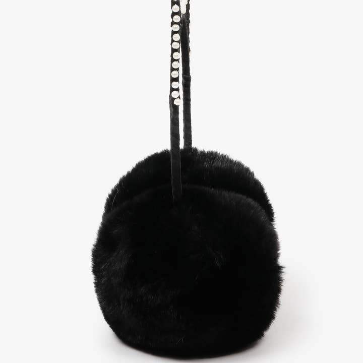David And Young - Wholesale Earwarmers/Ear Muffs - Women's - Faux Fur Ear Muffs with Pearl Trimmed Cat Ears