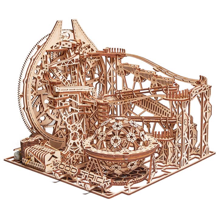 WoodTrick - Wholesale Puzzle - Adult - Wood Trick Galaxy Marble Run 3D Wooden Puzzle Model Kit Gift1