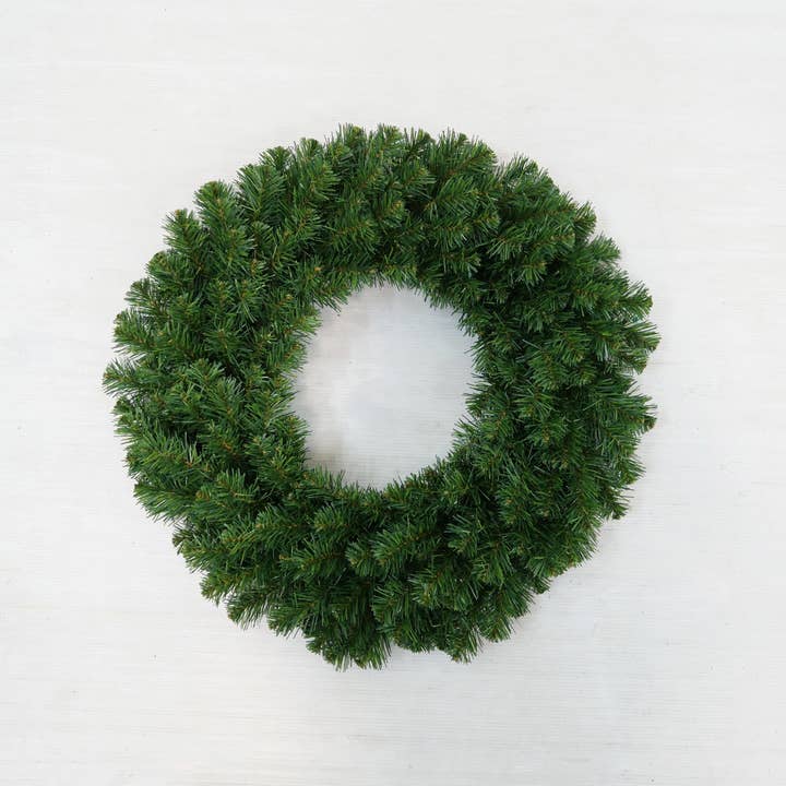 Larksilk - Wholesale Wreath - 6 PC Large Christmas Wreath 20" Northern Spruce with LED6